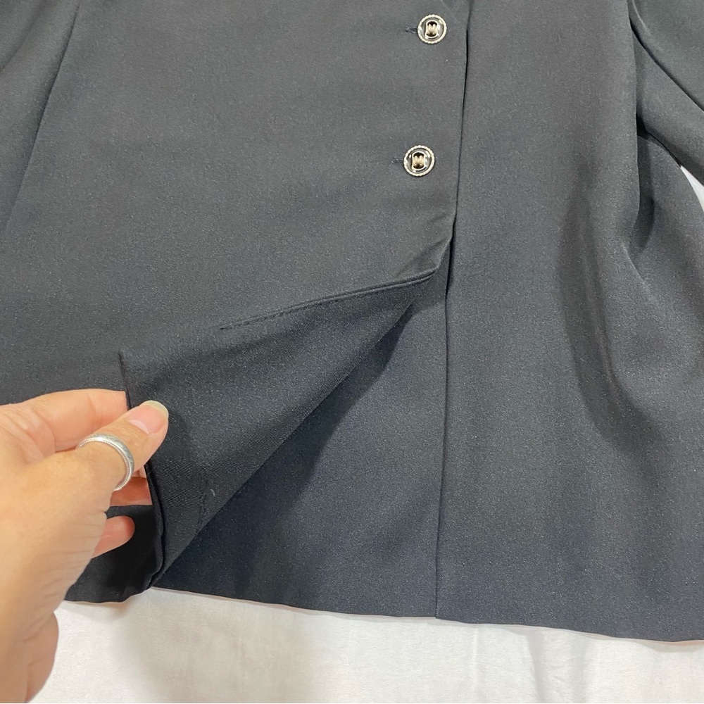 Giorgio Fiorlini Plus Collection Skirt Shirt Two Piece Black Semi-Formal… - Picture 5 of 16